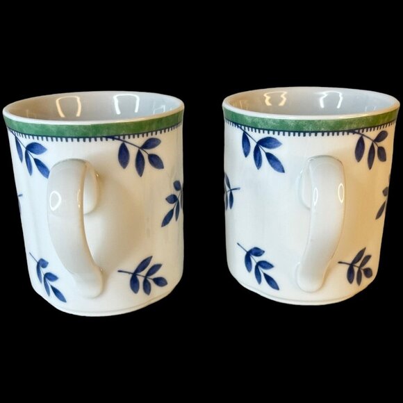 4 New Villeroy And Boch Switch 3 Mugs Set Accent For Castell Cordoba Costa Blue - Picture 4 of 10